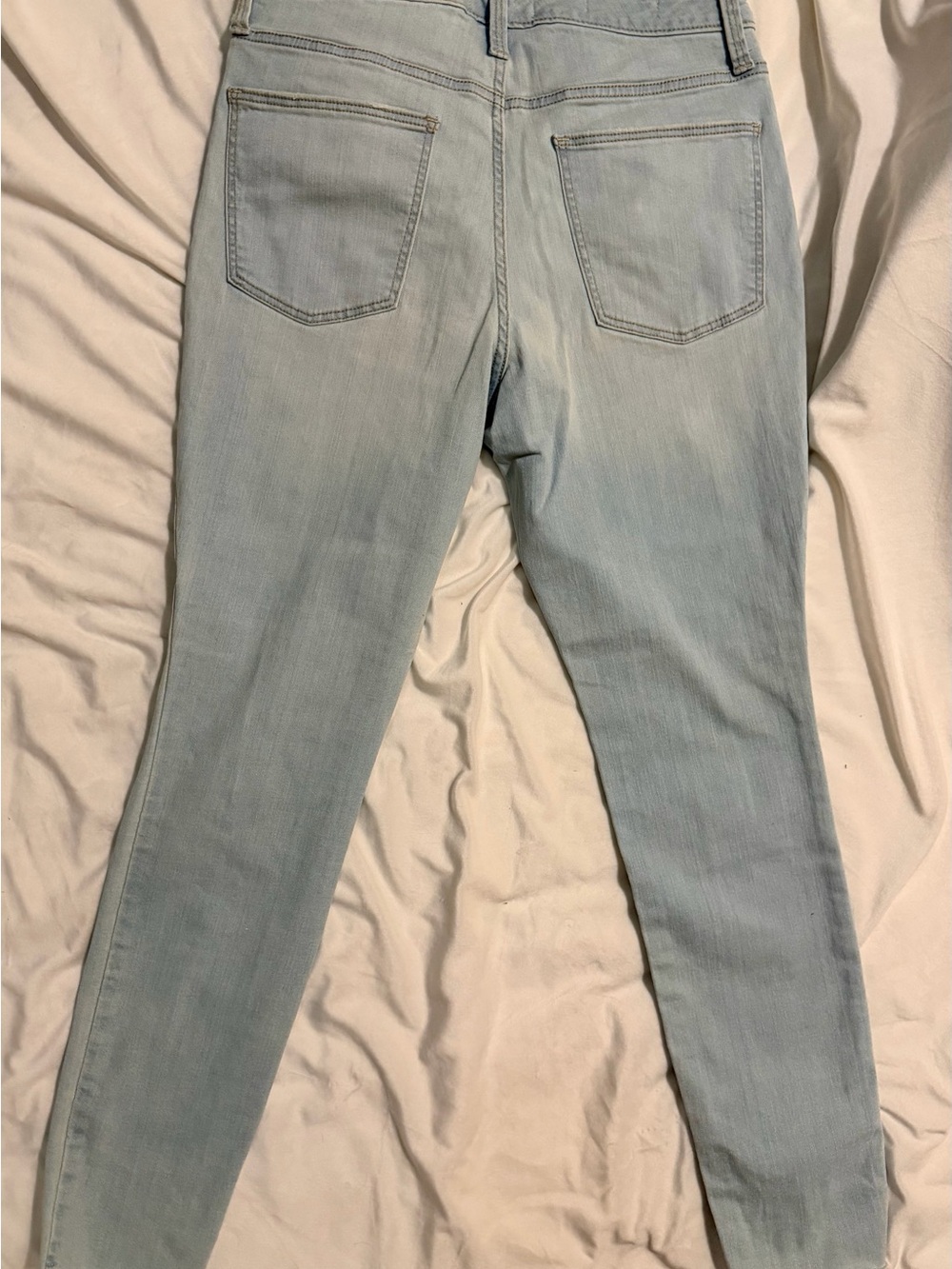 Universal Thread Light Blue Ripped Skinny Jeans - Picture 2 of 3